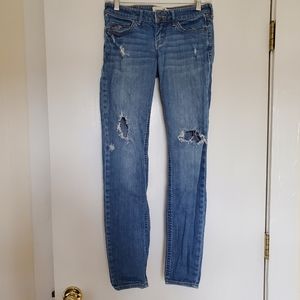 Hollister ripped skinny jeans Size 1